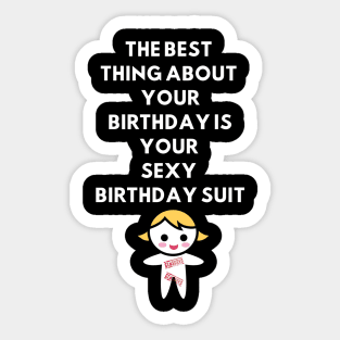 Best Funny Gift Idea for Wife Birthday Sticker